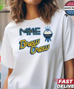 Milwaukee Brewers Brew Crew City Connect Logo t shirt