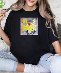 Milwaukee Brewers Devin Williams he’s back shirt