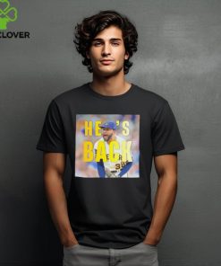 Milwaukee Brewers Devin Williams he’s back shirt