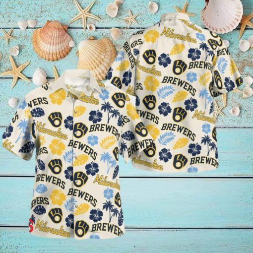 Milwaukee Brewers Hawaiian Shirt
