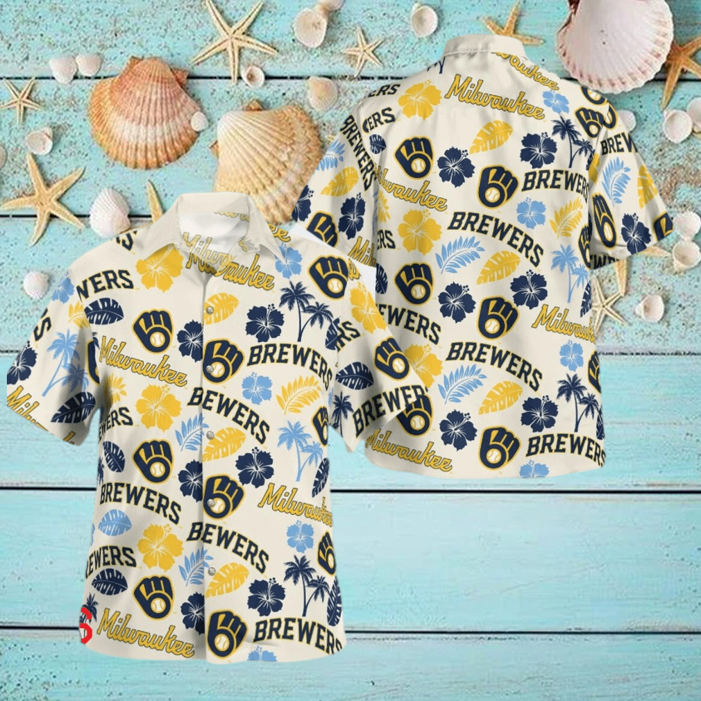 Milwaukee Brewers Hawaiian Shirt Milwaukee Brewers Hawaiian Shirt