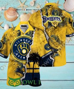 Milwaukee Brewers MLB Hawaiian Shirt Aloha Summer