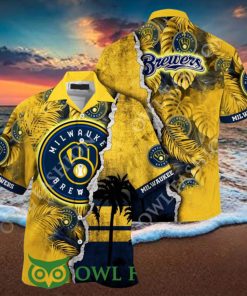 Milwaukee Brewers MLB Hawaiian Shirt Aloha Summer