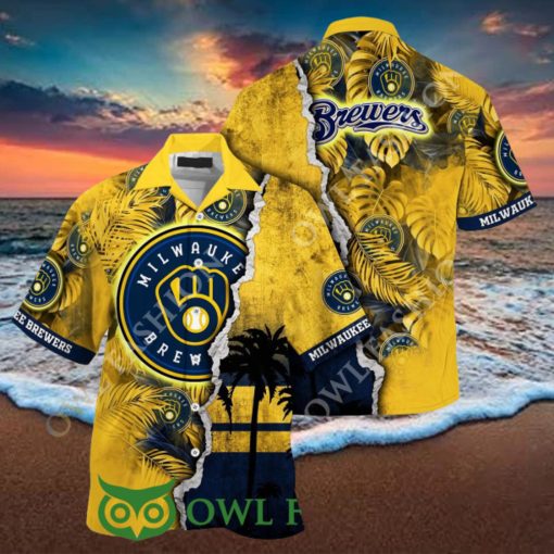 Milwaukee Brewers MLB Hawaiian Shirt Aloha Summer