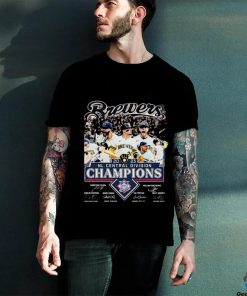 Milwaukee Brewers MLB NL Central Division Champions 2023 Signatures Shirt 2 Milwaukee Brewers MLB NL Central Division Champions 2023 Signatures Shirt