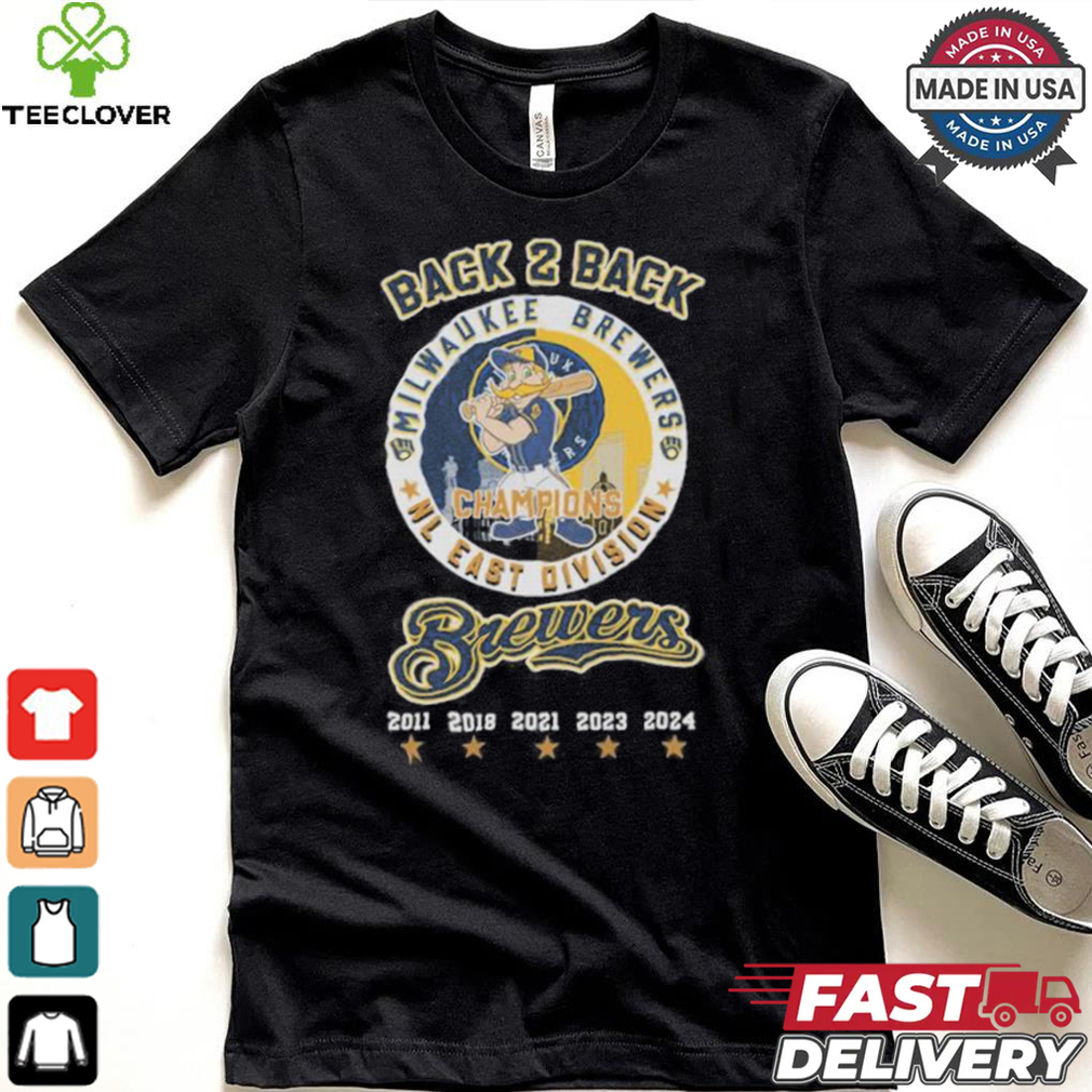 Milwaukee Brewers Mascot 2024 NL Central Central Division Champions Shirt Milwaukee Brewers Mascot 2024 NL Central Central Division Champions Shirt