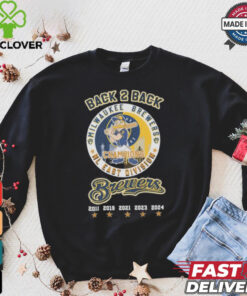 Milwaukee Brewers Mascot 2024 NL Central Central Division Champions Shirt