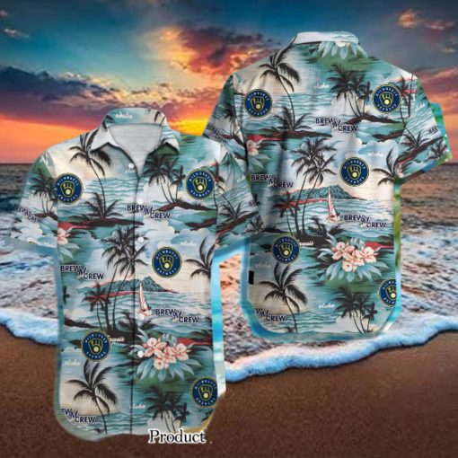 Milwaukee Brewers New Outfit Hawaiian Shirt
