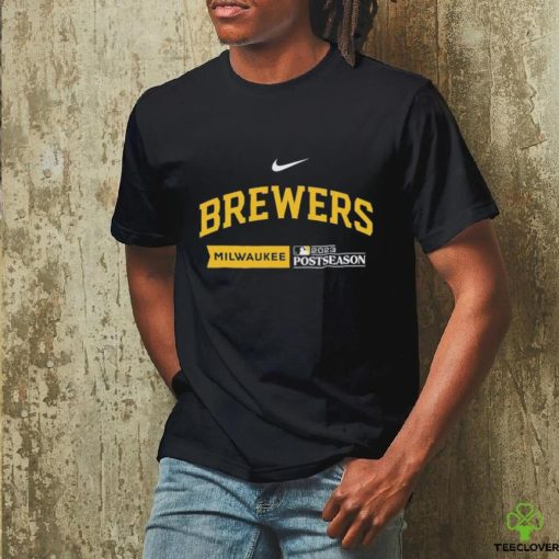 Milwaukee Brewers Nike 2023 Postseason Authentic Collection Dugout T Shirt