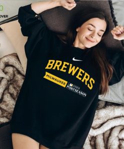 Milwaukee Brewers Nike 2023 Postseason shirt