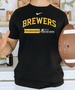 Milwaukee Brewers Nike 2023 Postseason shirt