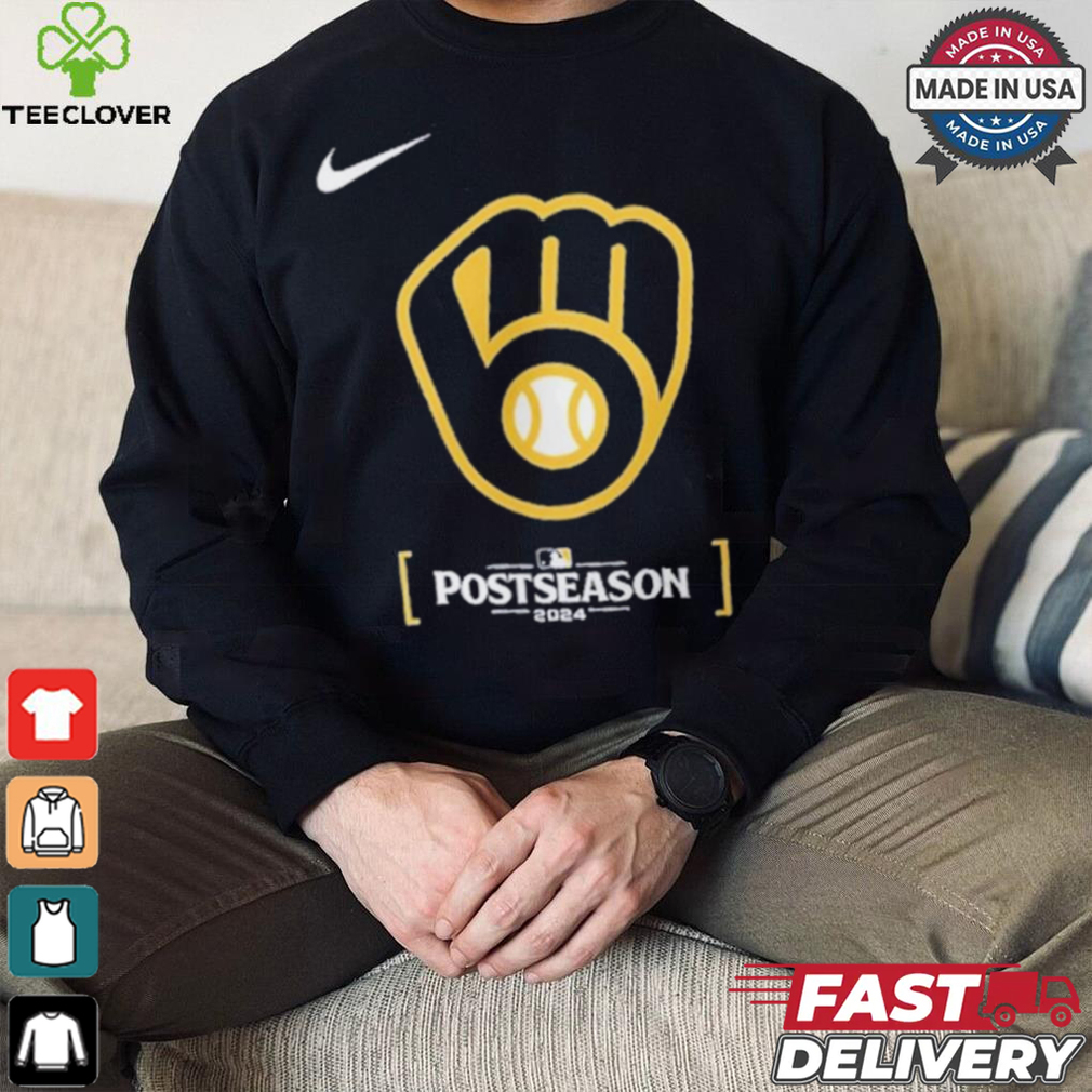 Milwaukee Brewers Nike 2024 MLB Postseason Authentic Collection Legend T Shirt Milwaukee Brewers Nike 2024 MLB Postseason Authentic Collection Legend T Shirt