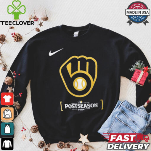 Milwaukee Brewers Nike 2024 MLB Postseason Authentic Collection Legend T Shirt