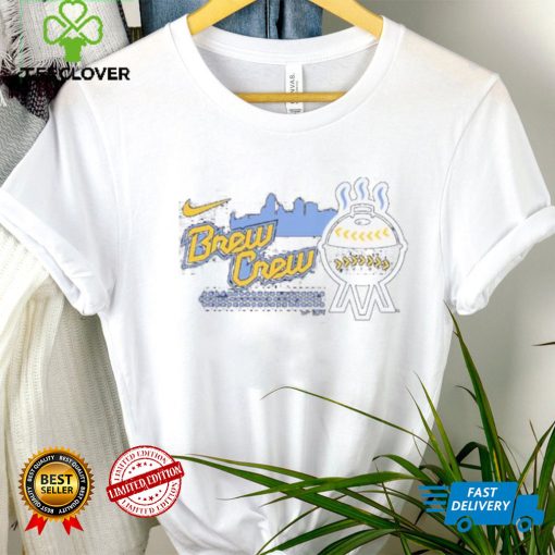 Milwaukee Brewers Nike Brew Crew Skyline Shirt