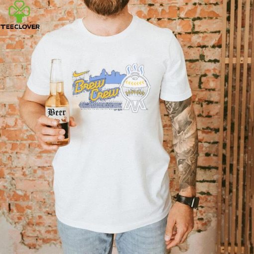 Milwaukee Brewers Nike Brew Crew Skyline Shirt