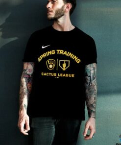Milwaukee Brewers Spring Training Cactus Legend logo shirt