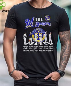 Milwaukee Brewers The Baseball Legends Thank You For The Memories T Shirt