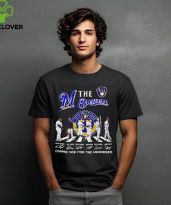 Milwaukee Brewers The Baseball Legends Thank You For The Memories T Shirt