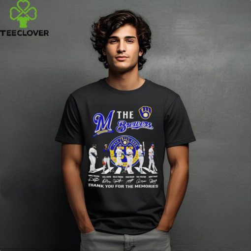 Milwaukee Brewers The Baseball Legends Thank You For The Memories T Shirt