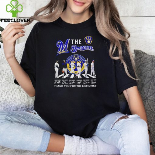 Milwaukee Brewers The Baseball Legends Thank You For The Memories T Shirt