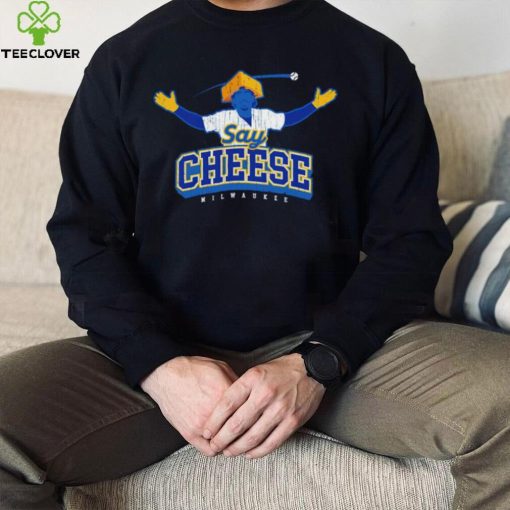 Milwaukee Brewers say Cheese art hoodie, sweater, longsleeve, shirt v-neck, t-shirt