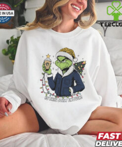 Milwaukee Brewers x Santa Grinch Is This Jolly Enough Merry Christmas Shirt