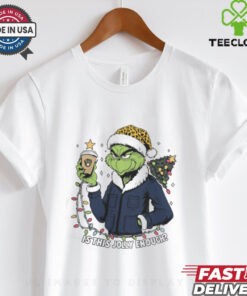 Milwaukee Brewers x Santa Grinch Is This Jolly Enough Merry Christmas Shirt