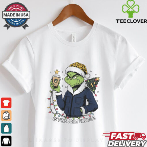 Milwaukee Brewers x Santa Grinch Is This Jolly Enough Merry Christmas Shirt