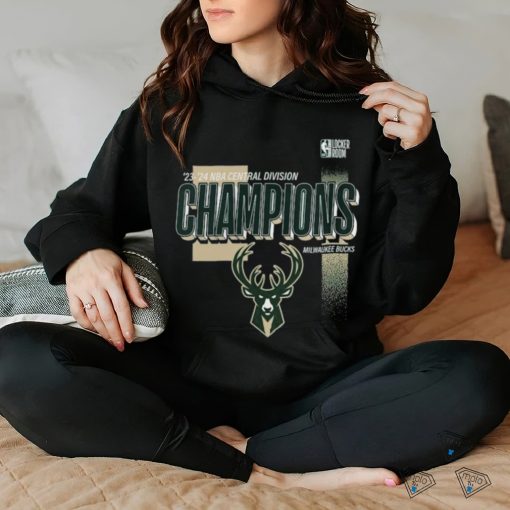 Milwaukee Bucks 2024 Central Division Champions Locker Room Shirt