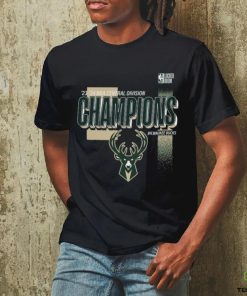 Milwaukee Bucks 2024 Central Division Champions Locker Room Shirt