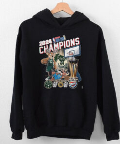 Milwaukee Bucks 2024 NBA Cup Champions Fan Celebration T Shirt