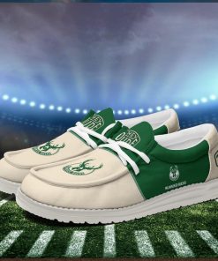 Milwaukee Bucks 2024 Personalized Hey Dude Shoes