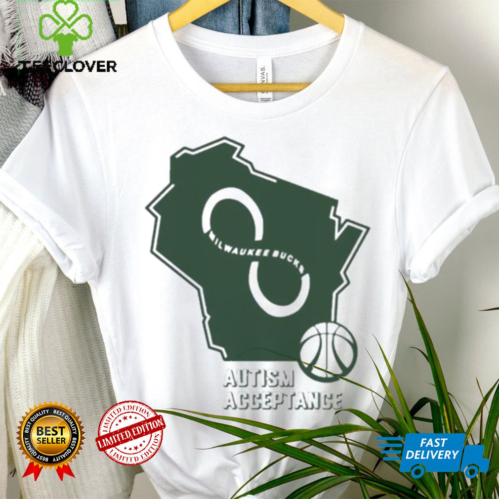 Milwaukee Bucks Autism Acceptance T Shirt Milwaukee Bucks Autism Acceptance T Shirt