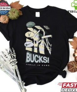Milwaukee Bucks Family In Game Nike T Shirts