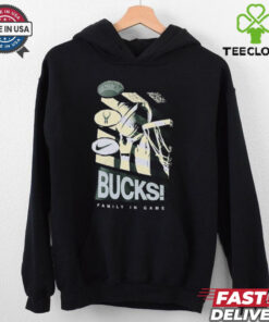 Milwaukee Bucks Family In Game Nike T Shirts