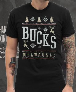 Milwaukee Bucks Holiday Crewneck Shirt