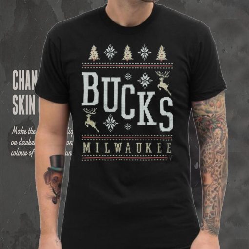 Milwaukee Bucks Holiday Crewneck Shirt