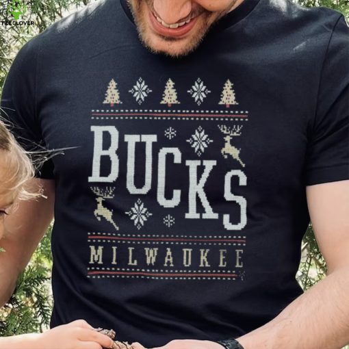 Milwaukee Bucks Holiday Crewneck Shirt