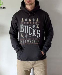 Milwaukee Bucks Holiday Crewneck Shirt