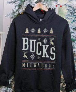 Milwaukee Bucks Holiday Crewneck Shirt