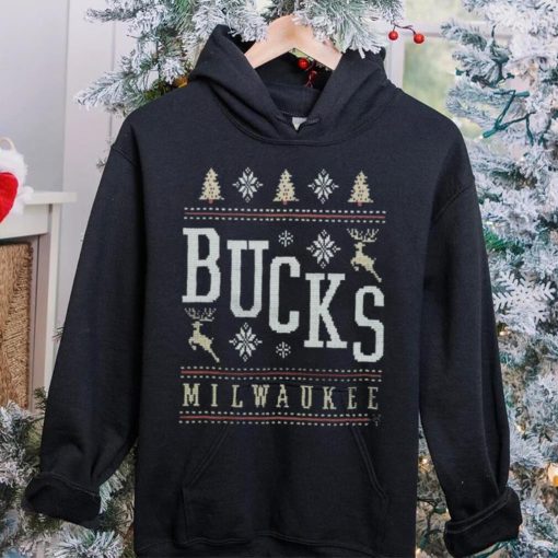 Milwaukee Bucks Holiday Crewneck Shirt