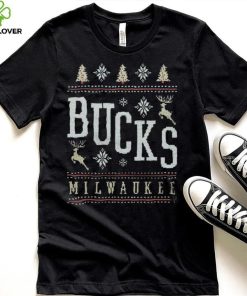 Milwaukee Bucks Holiday Crewneck Shirt