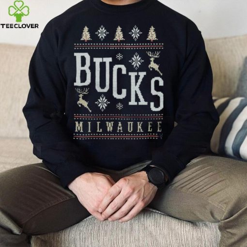 Milwaukee Bucks Holiday Crewneck Shirt