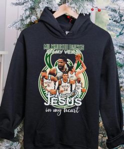 Milwaukee Bucks In My Veins Jesus In My Heart Shirt