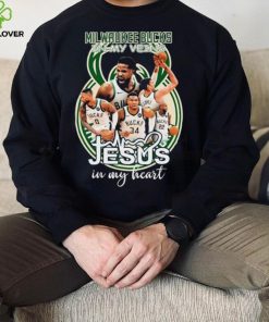 Milwaukee Bucks In My Veins Jesus In My Heart Shirt