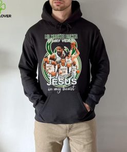 Milwaukee Bucks In My Veins Jesus In My Heart Shirt