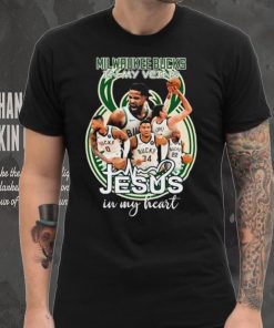 Milwaukee Bucks In My Veins Jesus In My Heart Shirt