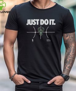 Milwaukee Bucks Just Do It Logo 2024 Shirt