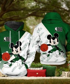 Milwaukee Bucks Nba Awesome 3D Hoodie