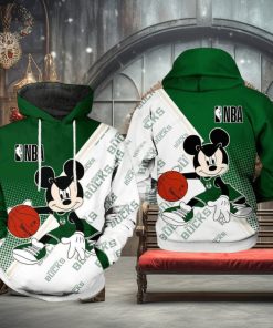 Milwaukee Bucks Nba Awesome 3D Hoodie